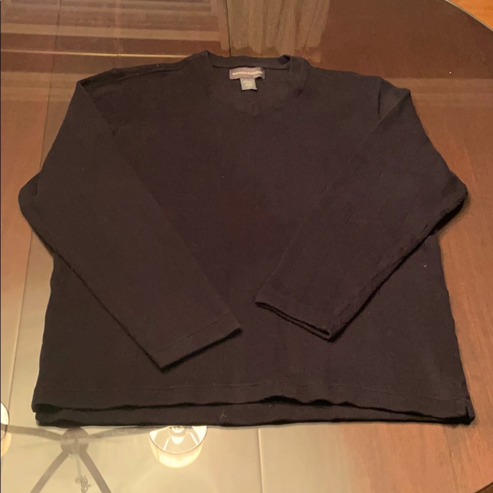 Banana Republic Men’s Ribbed V Neck L